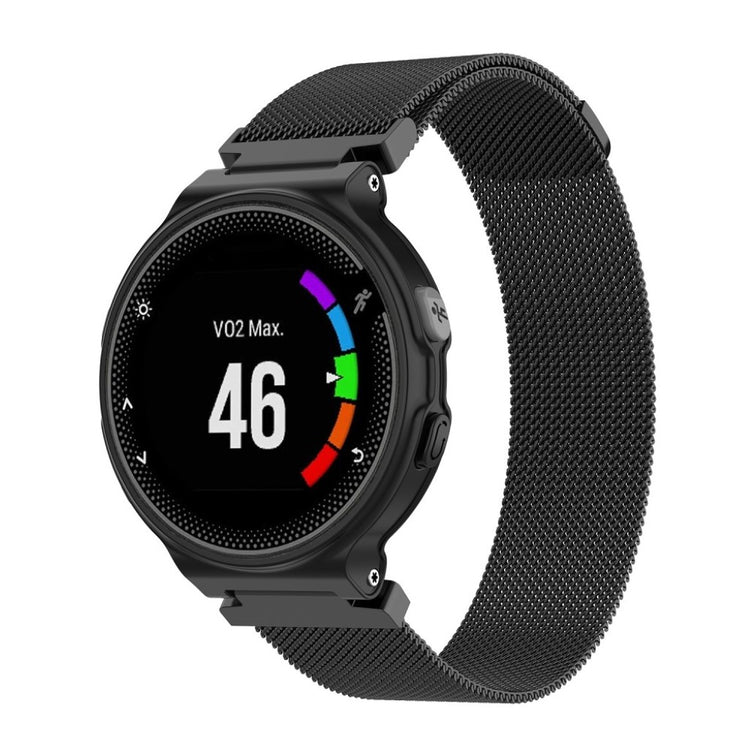 Meget smuk Universal Garmin Metal Rem - Sort#serie_2