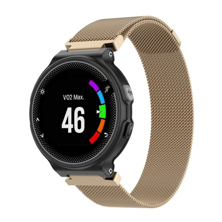 Meget smuk Universal Garmin Metal Rem - Guld#serie_5
