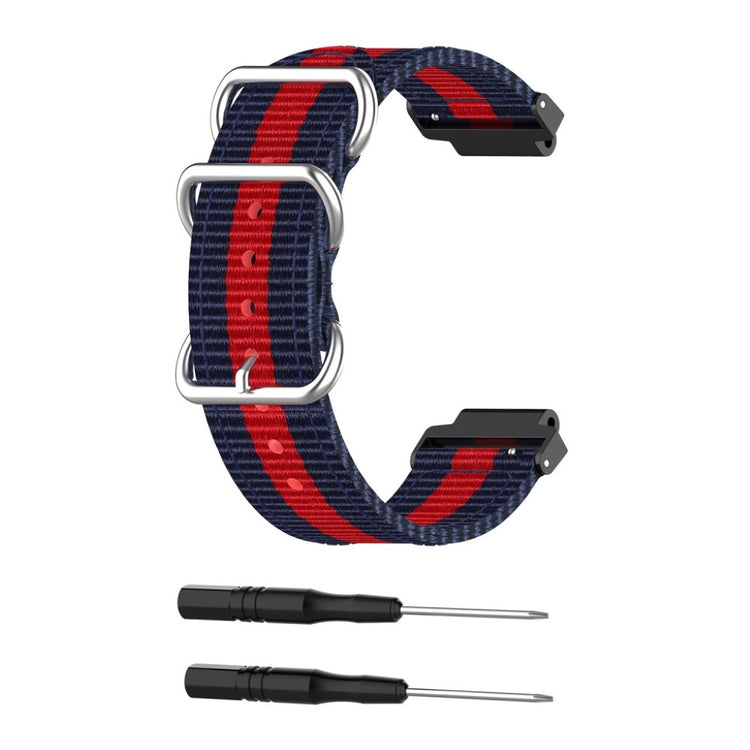Mega godt Universal Garmin Nylon Rem - Blå#serie_7