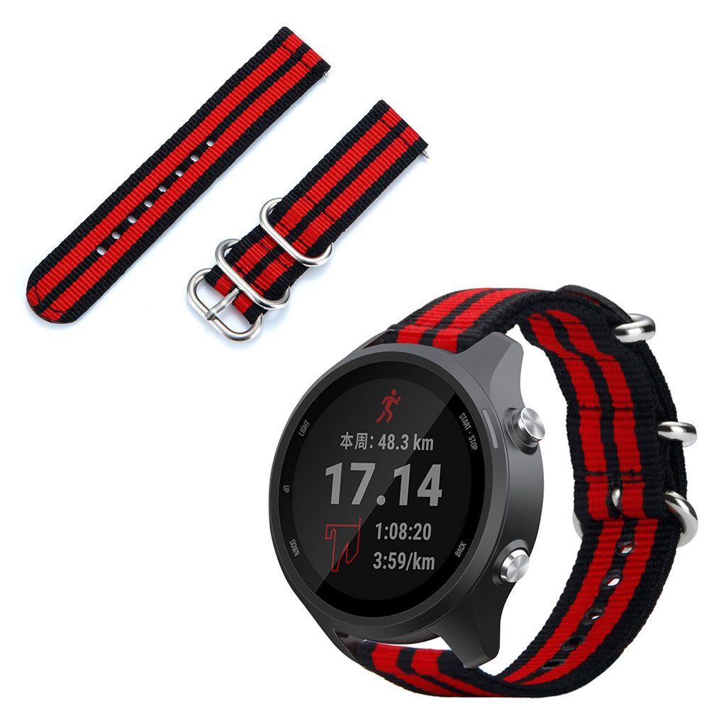  Garmin Forerunner 245 / Garmin Forerunner 245 Music Nylon Rem - Rød#serie_3