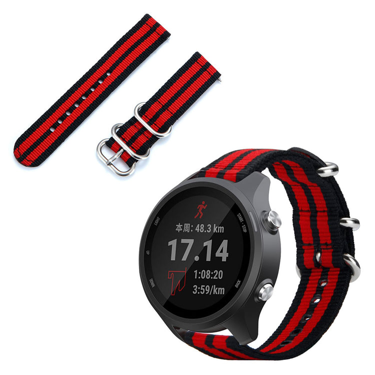  Garmin Forerunner 245 / Garmin Forerunner 245 Music Nylon Rem - Rød#serie_3