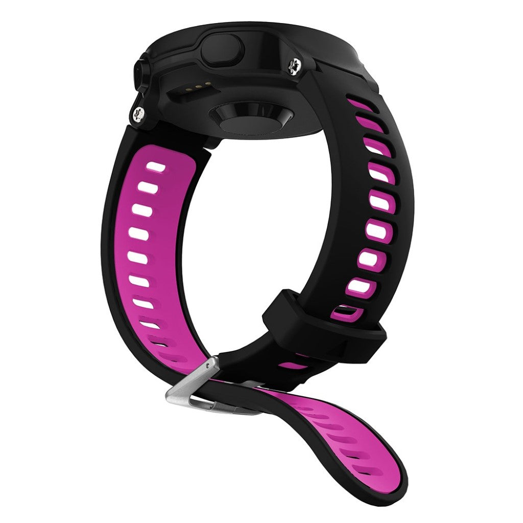 Rigtigt holdbart Universal Garmin Silikone Rem - Sort#serie_3