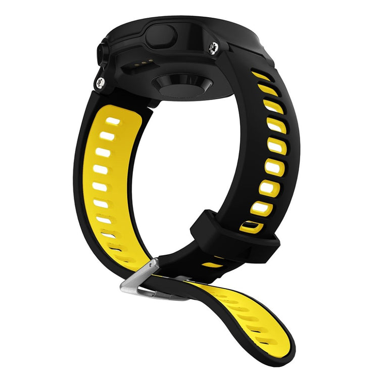 Rigtigt holdbart Universal Garmin Silikone Rem - Sort#serie_4