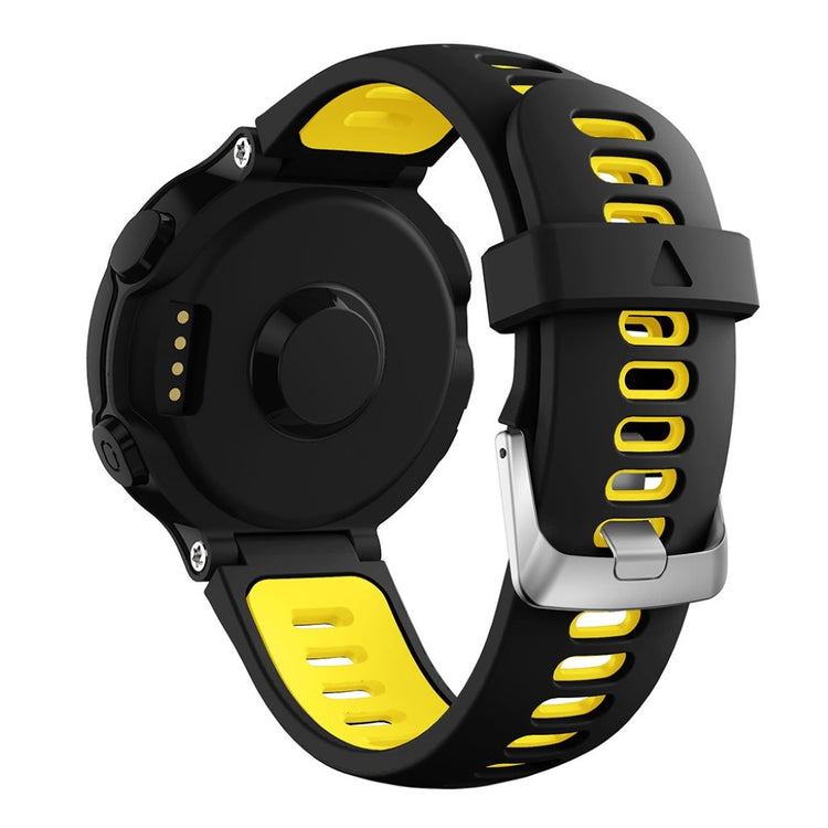 Rigtigt holdbart Universal Garmin Silikone Rem - Sort#serie_4
