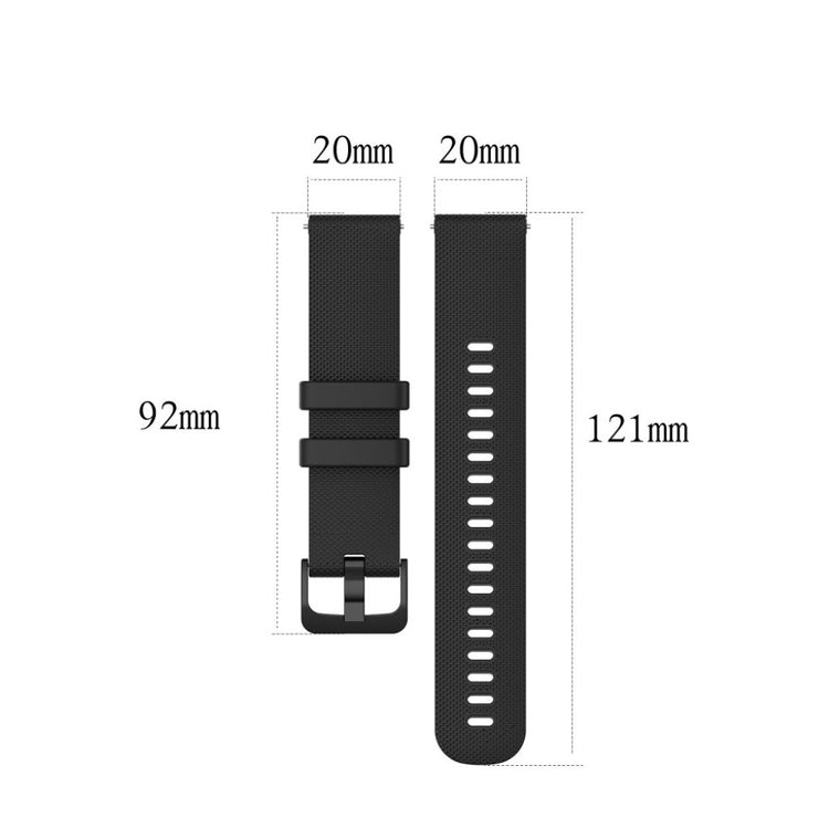 Garmin Vivoactive 3 / Garmin Vivoactive 3 Music Silikone Rem - Sort#serie_1