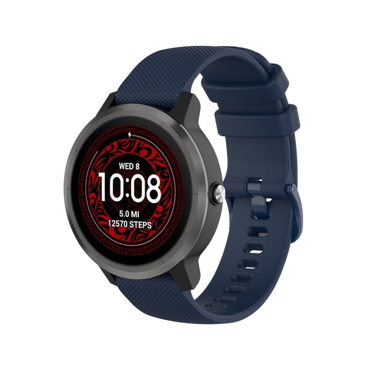  Garmin Vivoactive 3 / Garmin Vivoactive 3 Music Silikone Rem - Blå#serie_10