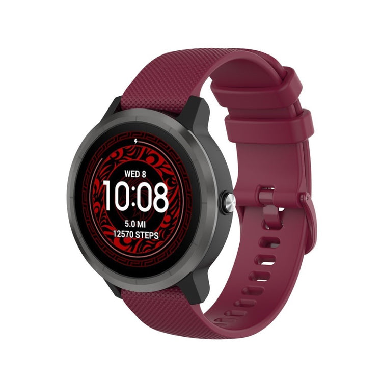  Garmin Vivoactive 3 / Garmin Vivoactive 3 Music Silikone Rem - Rød#serie_4