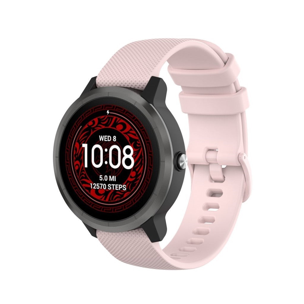  Garmin Vivoactive 3 / Garmin Vivoactive 3 Music Silikone Rem - Pink#serie_5