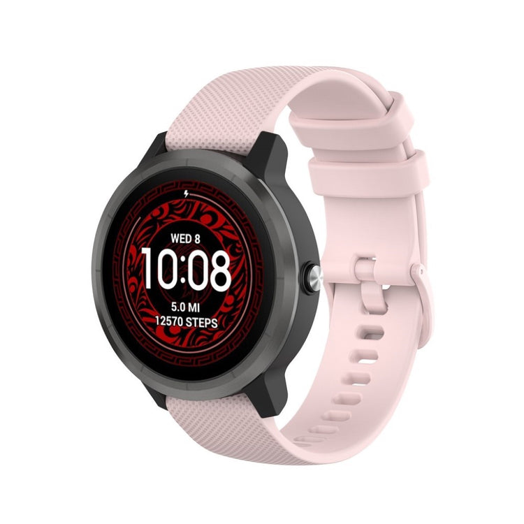  Garmin Vivoactive 3 / Garmin Vivoactive 3 Music Silikone Rem - Pink#serie_5