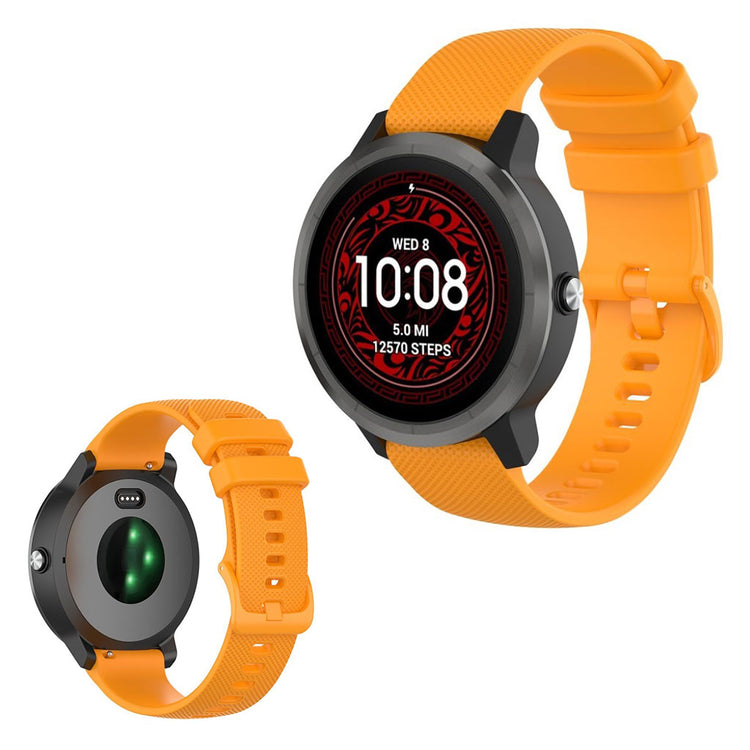  Garmin Vivoactive 3 / Garmin Vivoactive 3 Music Silikone Rem - Orange#serie_7