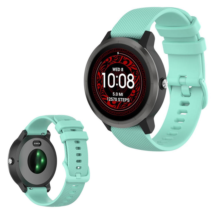  Garmin Vivoactive 3 / Garmin Vivoactive 3 Music Silikone Rem - Grøn#serie_8