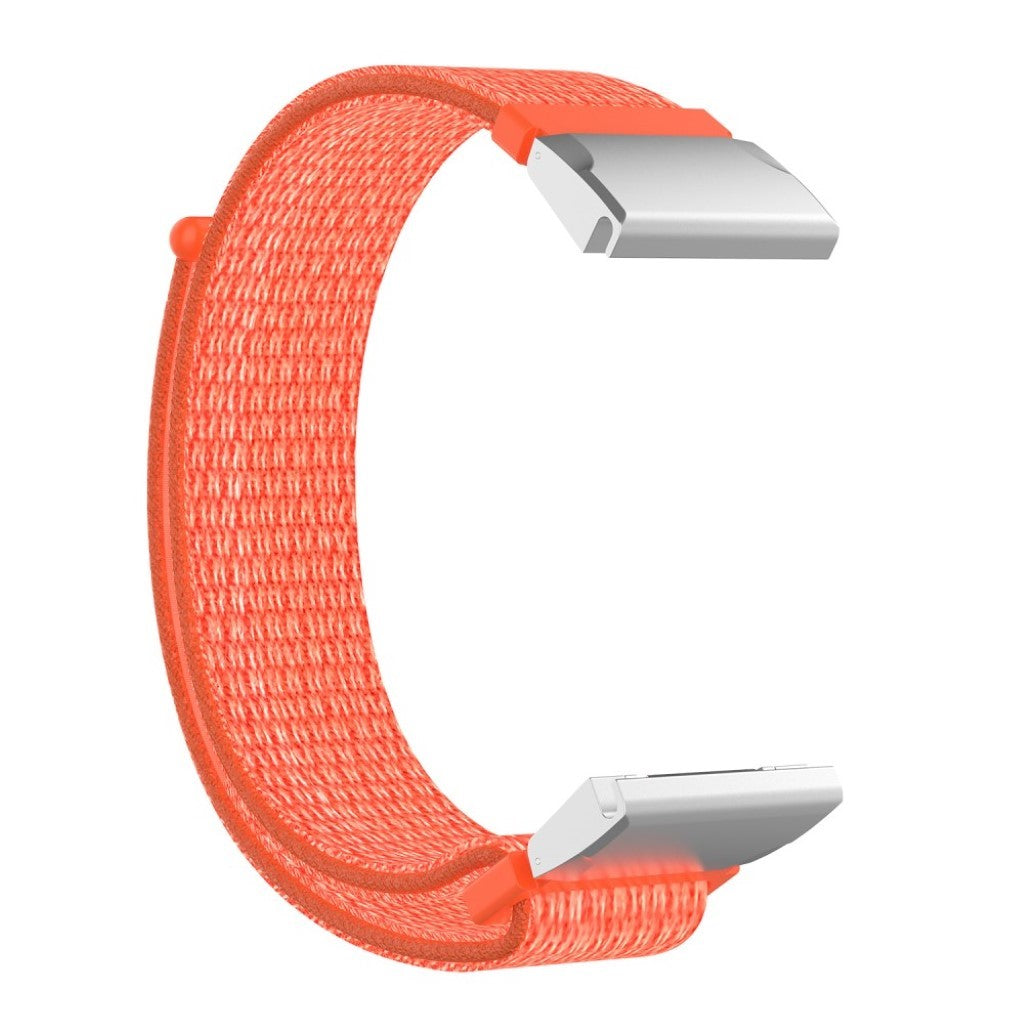 Fremragende Garmin Fenix 6 / Garmin Fenix 5 Nylon Rem - Orange#serie_2