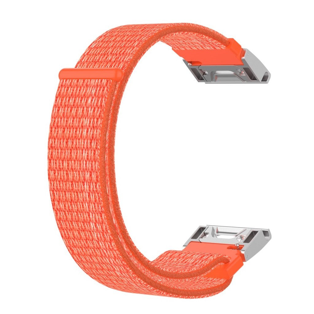 Fremragende Garmin Fenix 6 / Garmin Fenix 5 Nylon Rem - Orange#serie_2