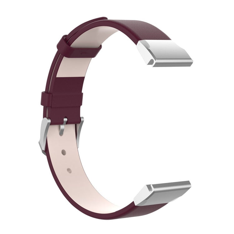 Tidsløst Garmin Fenix 6S / Garmin Fenix 5S Ægte læder Rem - Lilla#serie_5