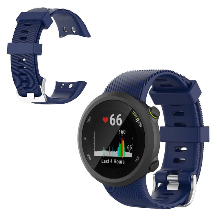  Garmin Forerunner 45 / Garmin Forerunner 45S Silikone Rem - Blå#serie_9