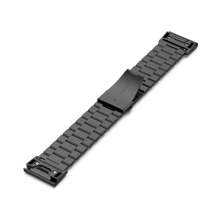 Helt vildt cool Garmin Fenix 5 Metal Rem - Sort#serie_1
