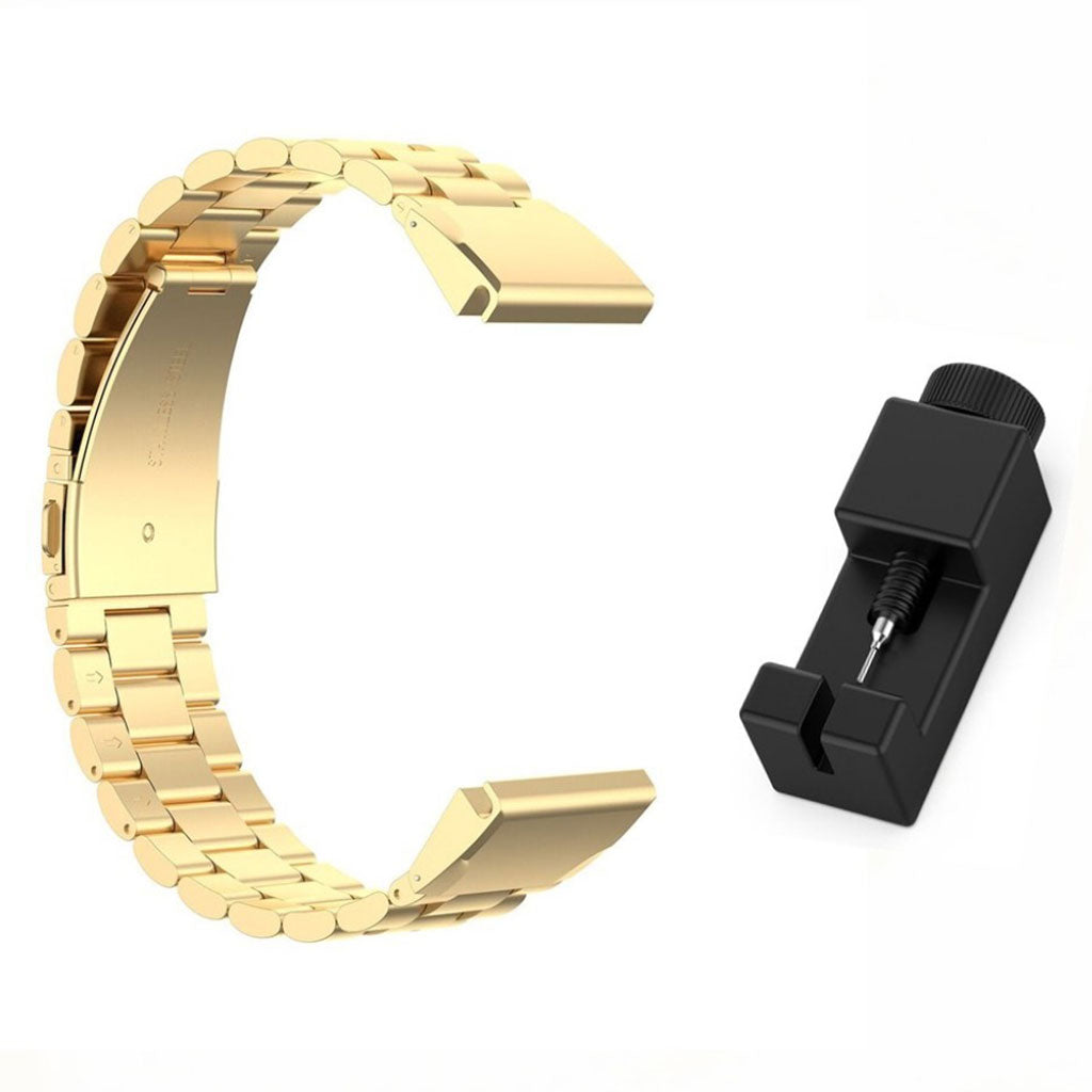 Helt vildt cool Garmin Fenix 5 Metal Rem - Guld#serie_2