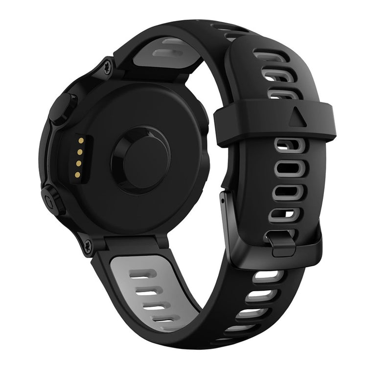 Rigtigt sejt Universal Garmin Silikone Rem - Sort#serie_1