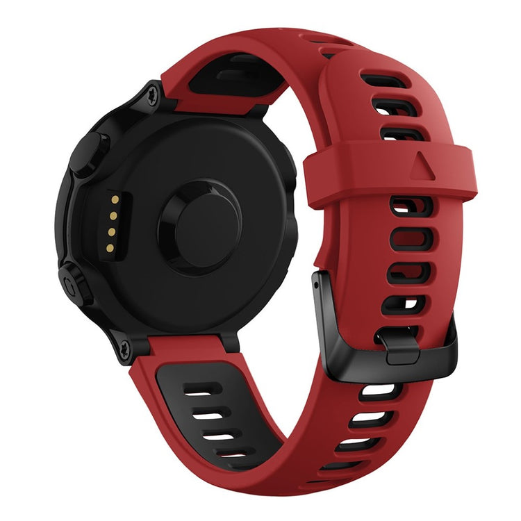 Rigtigt sejt Universal Garmin Silikone Rem - Rød#serie_2