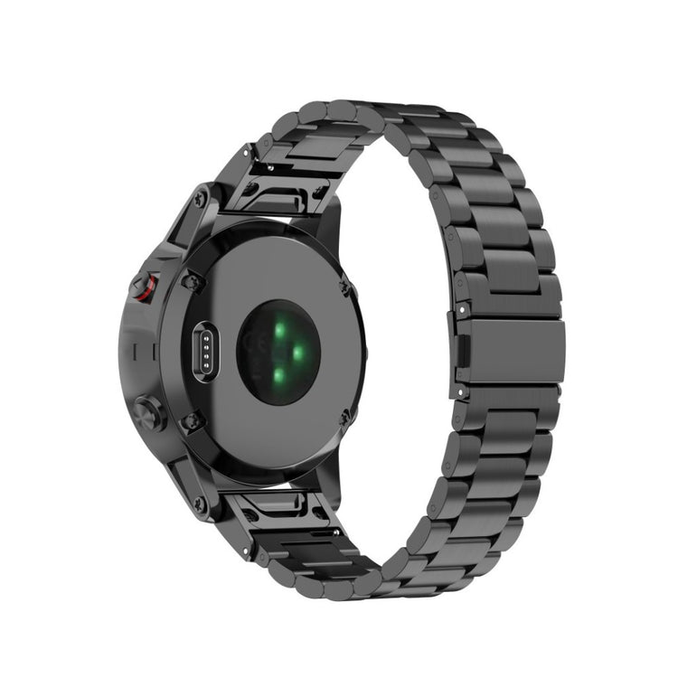 Meget sejt Universal Garmin Metal Rem - Sort#serie_1