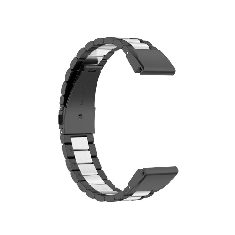 Meget sejt Universal Garmin Metal Rem - Sort#serie_2