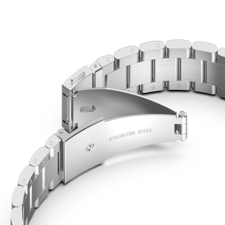 Mega komfortabel Universal Garmin Metal Rem - Sølv#serie_5