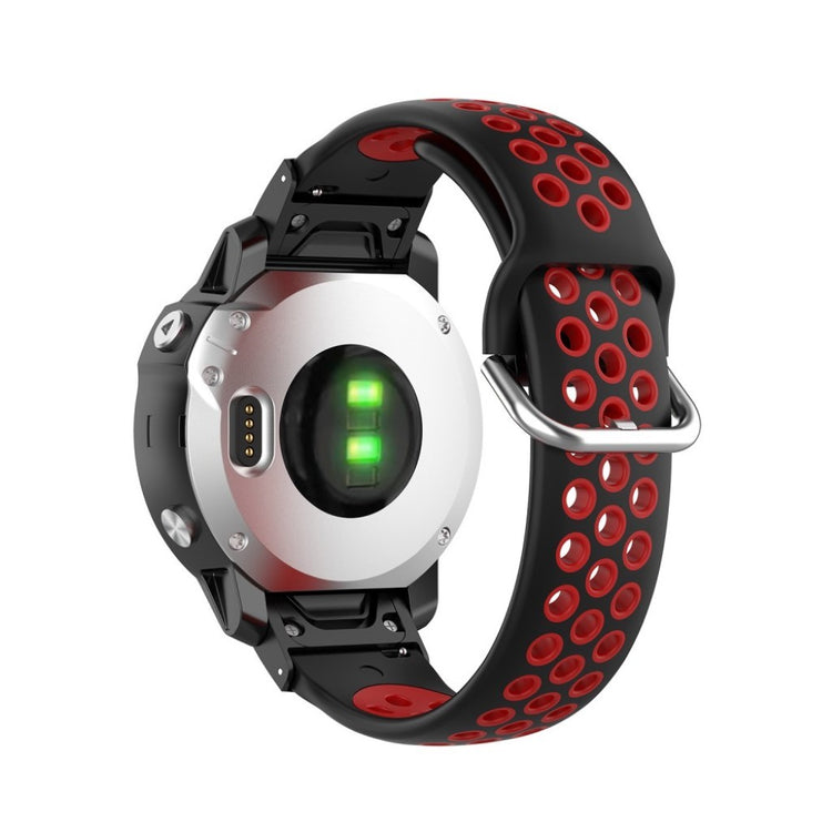 Stilren Universal Garmin Silikone Rem - Sort#serie_2