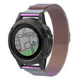 Strong Garmin Fenix 5X / Garmin Tactix Charlie Metal Strap