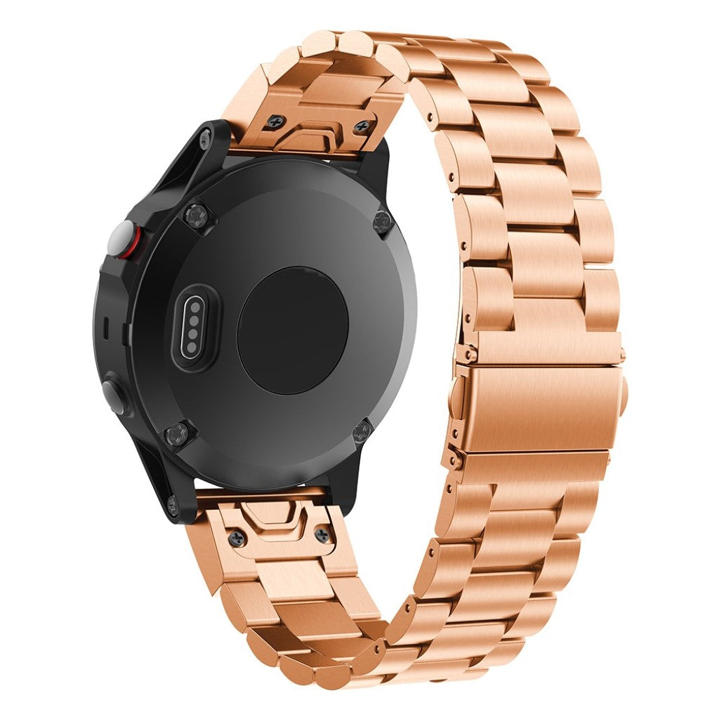 Mega godt Garmin Fenix 5 Metal Rem - Pink#serie_3