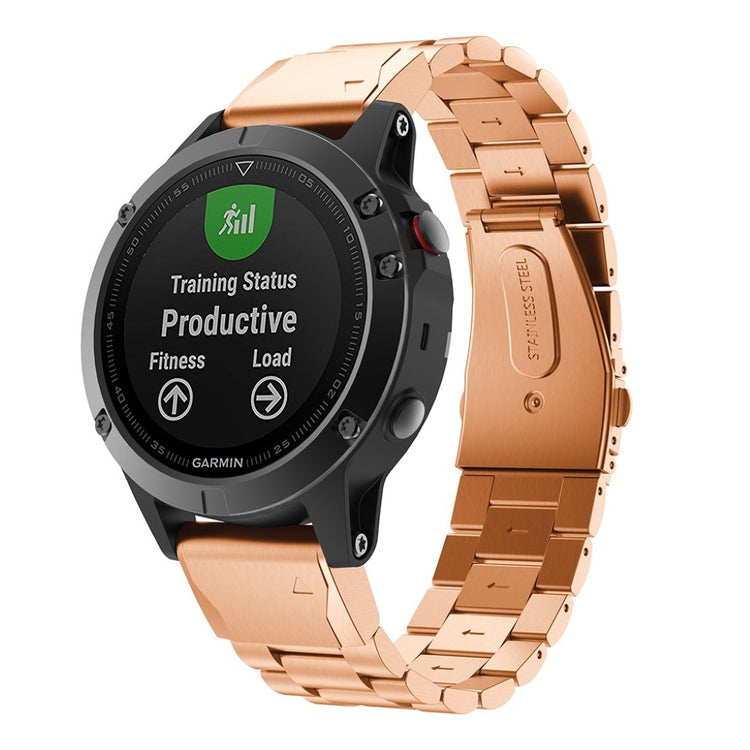 Mega godt Garmin Fenix 5 Metal Rem - Pink#serie_3