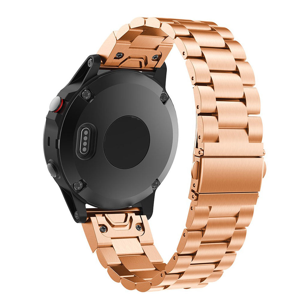 Mega godt Garmin Fenix 5 Metal Rem - Pink#serie_3