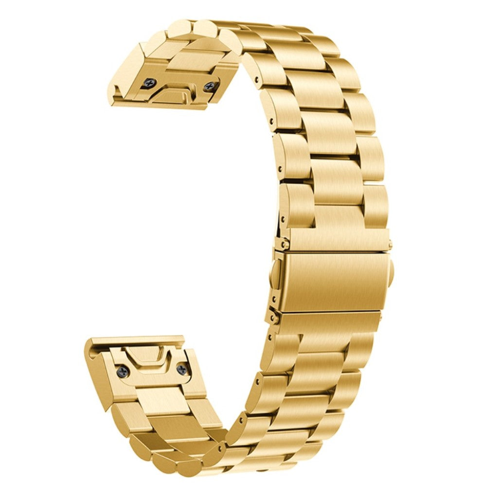 Mega godt Garmin Fenix 5 Metal Rem - Guld#serie_4