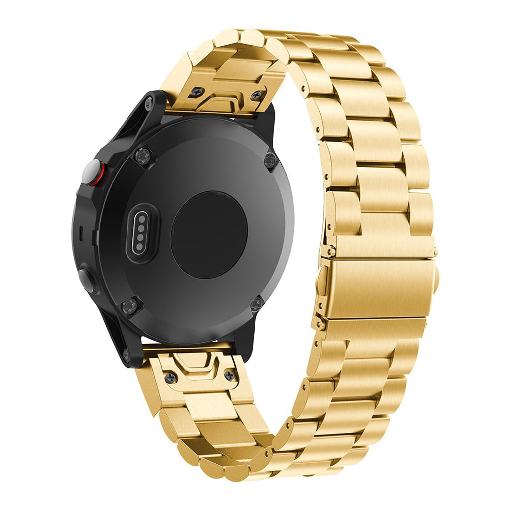 Mega godt Garmin Fenix 5 Metal Rem - Guld#serie_4