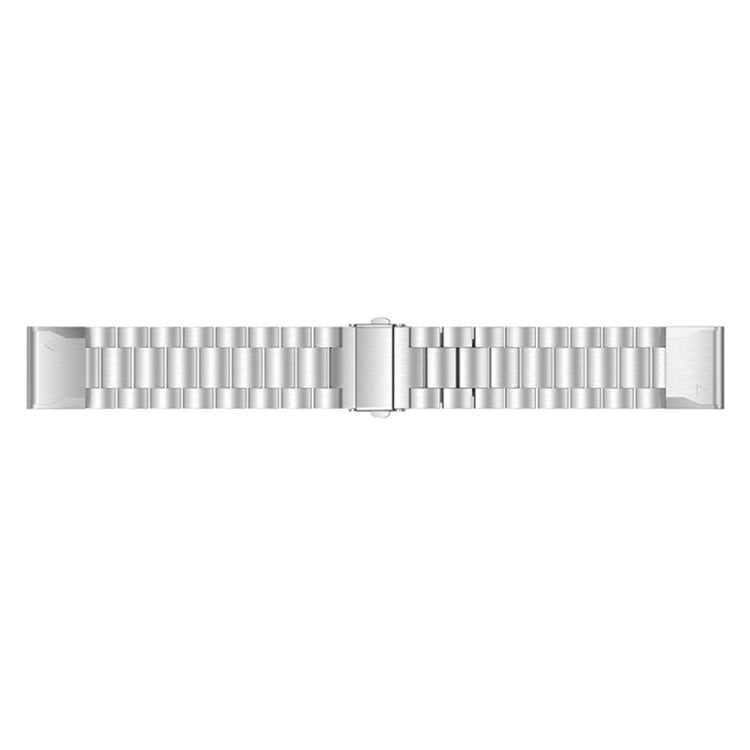 Mega flot Garmin Fenix 5X / Garmin Tactix Charlie Metal Rem - Sølv#serie_1