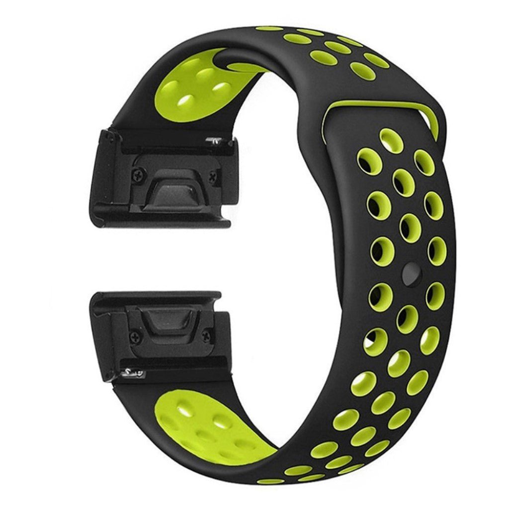 Udsøgt Garmin Fenix 5X / Garmin Tactix Charlie Silikone Rem - Grøn#serie_4