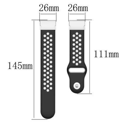 Mega fint Garmin Fenix 5X Silikone Rem - Sølv#serie_1