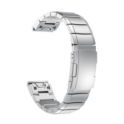 Yndigt Garmin Fenix 5S / Garmin Fenix 5S Plus Metal Rem - Sølv#serie_025