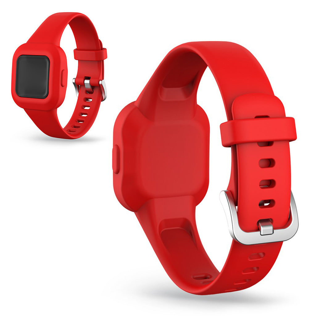 Meget smuk Garmin Vivofit Jr 3 Silikone Rem - Rød#serie_3