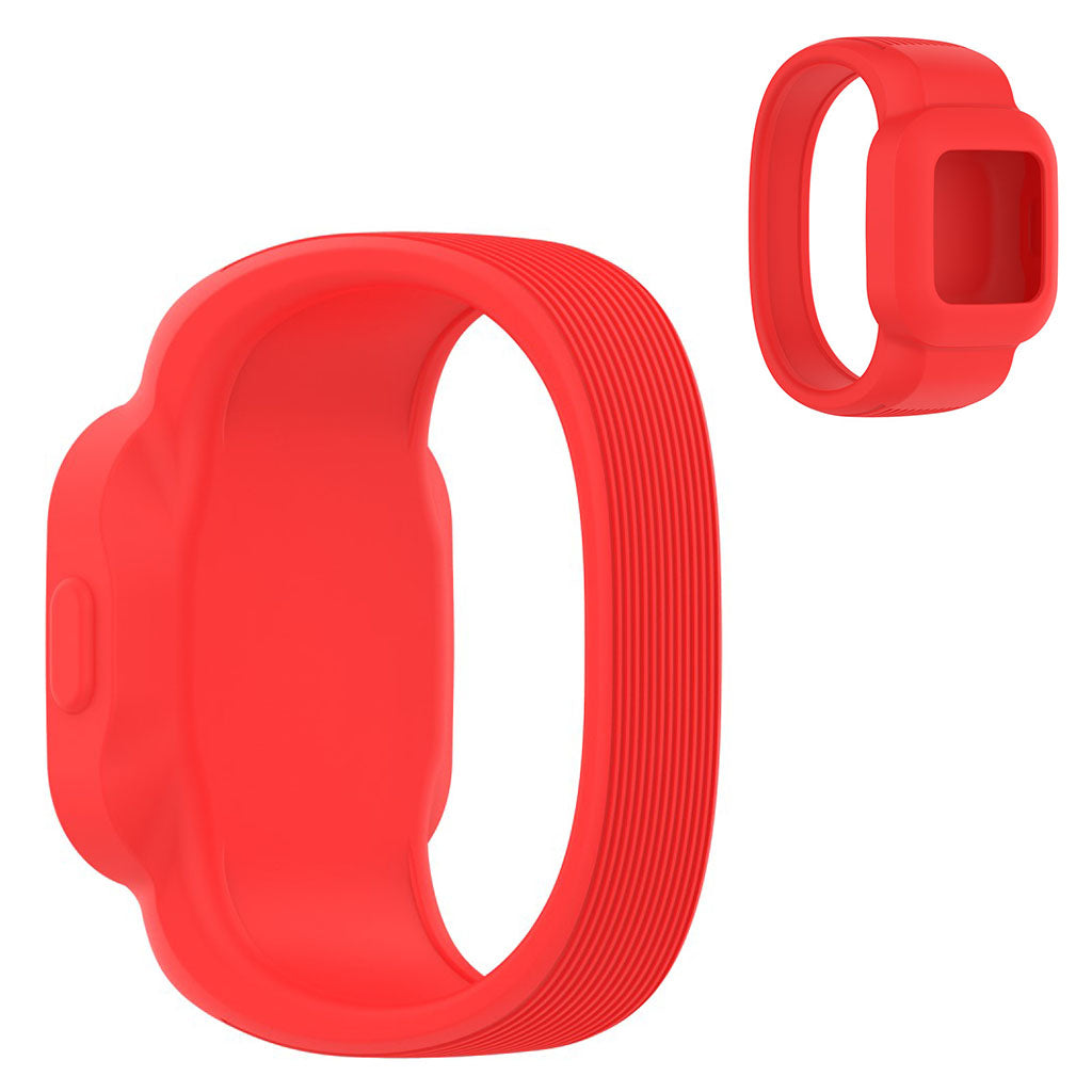 Rigtigt kønt Garmin Vivofit Jr 3 Silikone Rem - Størrelse: S - Rød#serie_4