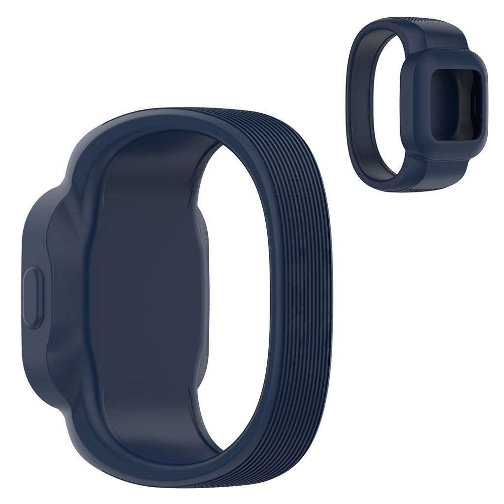 Rigtigt kønt Garmin Vivofit Jr 3 Silikone Rem - Størrelse: S - Blå#serie_9