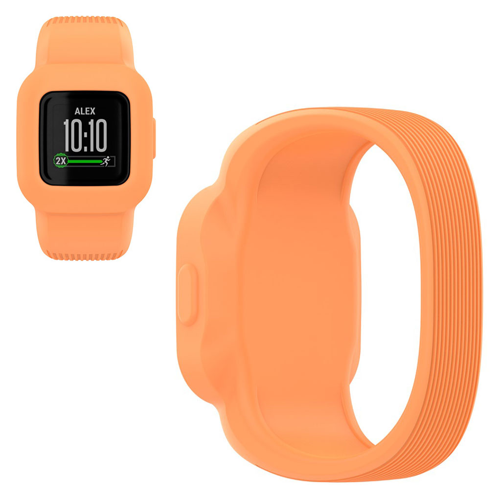 Fantastisk Garmin Vivofit Jr 3 Silikone Rem - Størrelse: L - Orange#serie_1