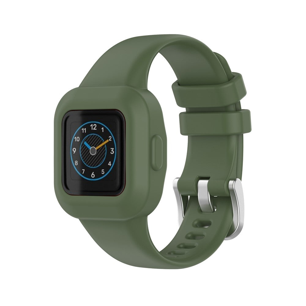 Superflot Garmin Vivofit Jr 3 Silikone Rem - Grøn#serie_8