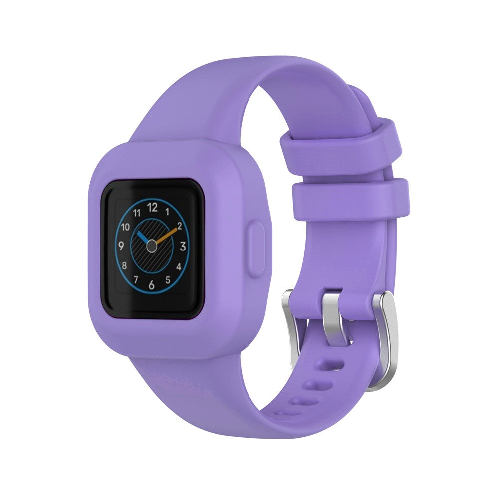 Superflot Garmin Vivofit Jr 3 Silikone Rem - Lilla#serie_9