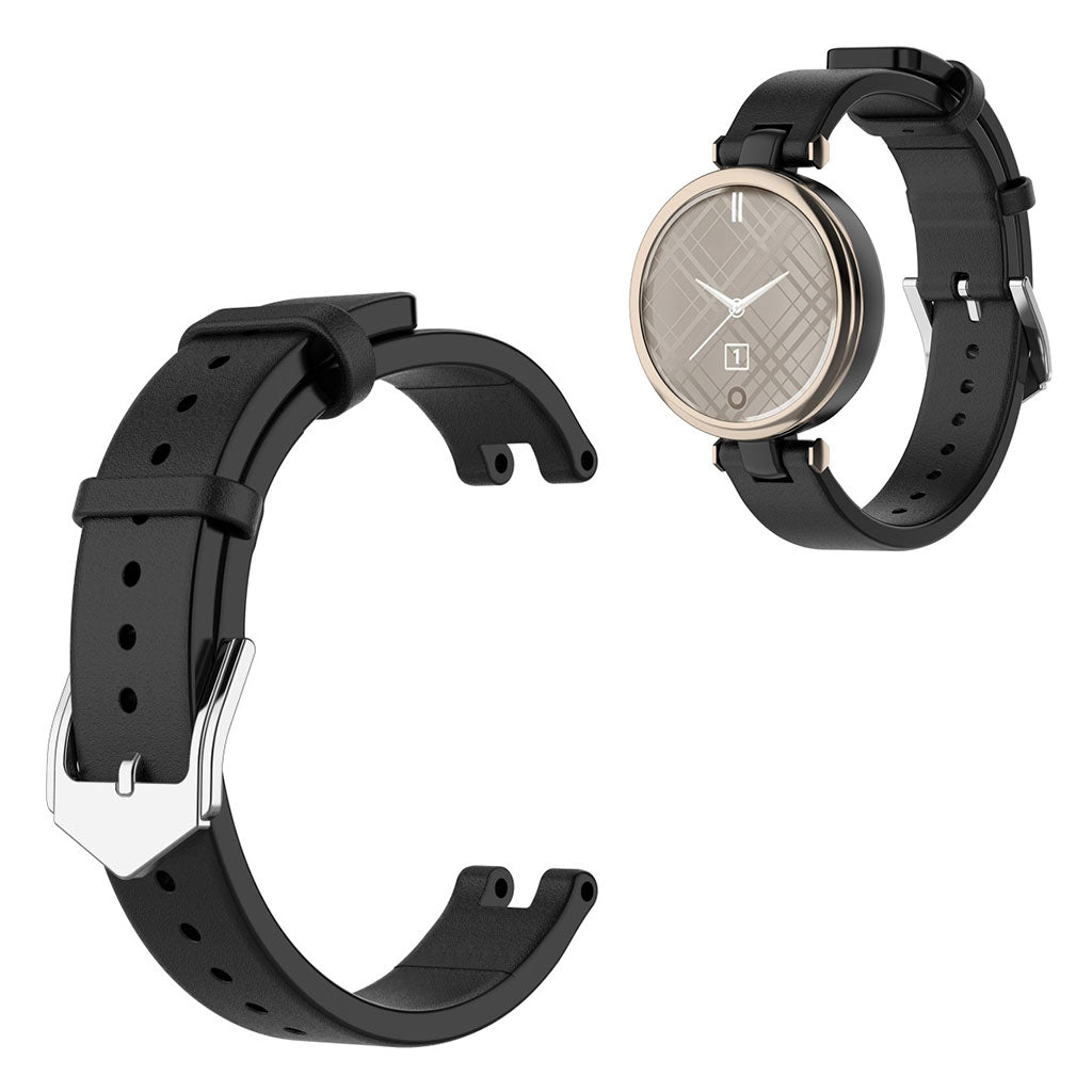 Super sejt Garmin Lily Silikone Rem - Sort#serie_1