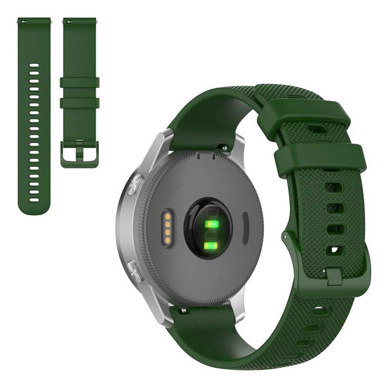Stilfuld Universal Garmin Silikone Rem - Grøn#serie_7