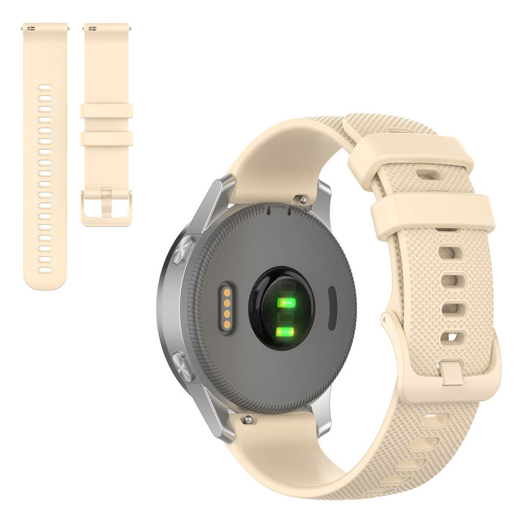 Stilfuld Universal Garmin Silikone Rem - Brun#serie_9
