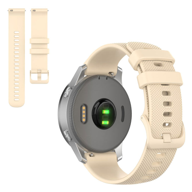 Stilfuld Universal Garmin Silikone Rem - Brun#serie_9