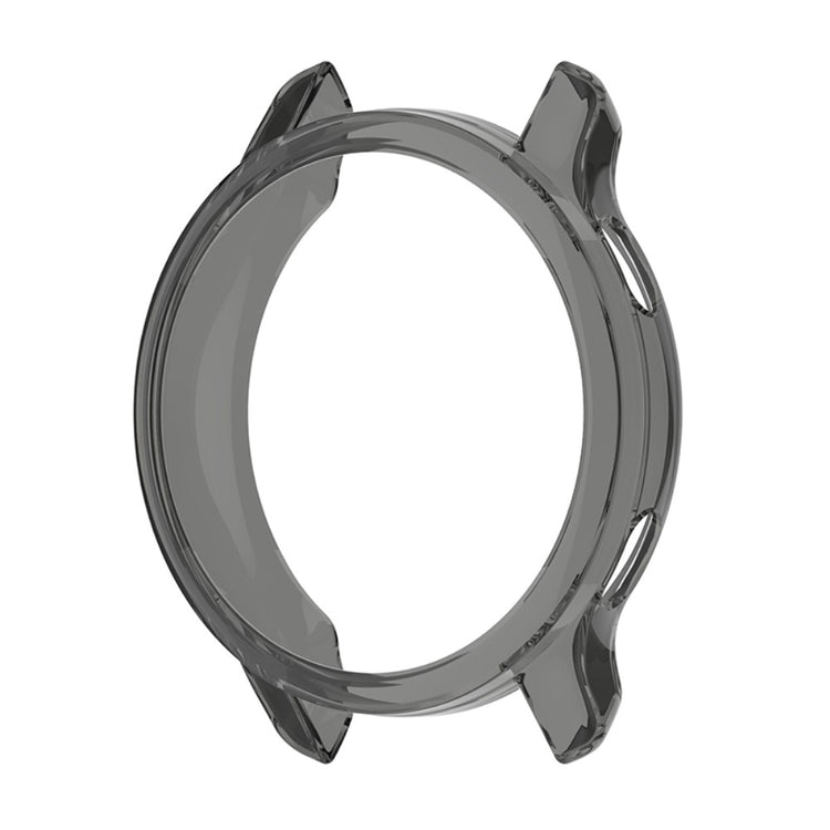 Garmin Venu 2S Gennemsigtig Silikone Bumper  - Sort#serie_3