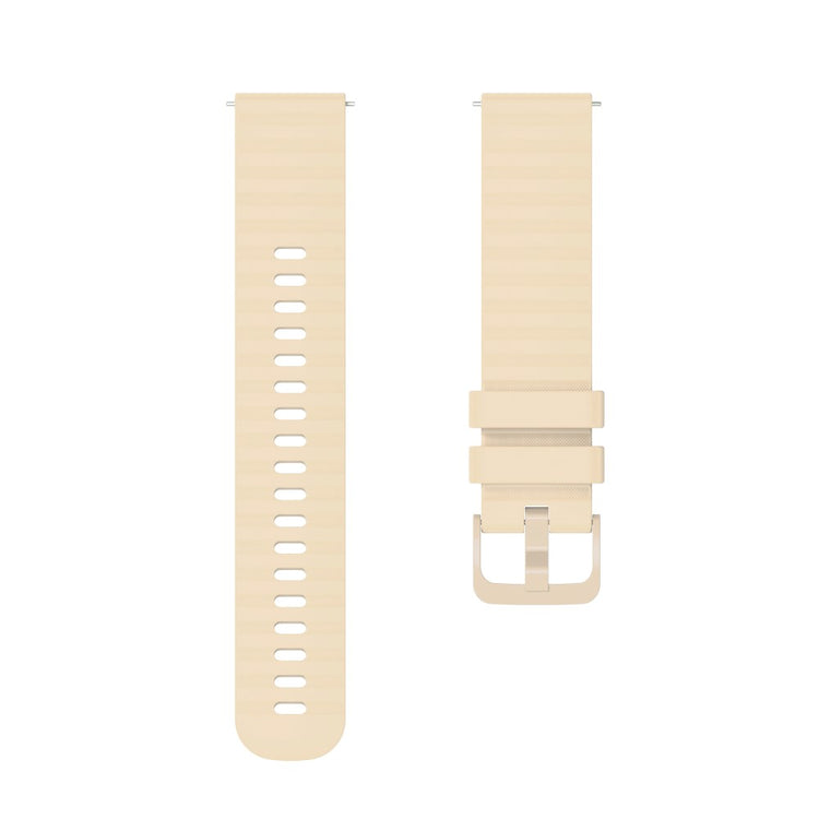 Meget nydelig Universal Garmin Silikone Rem - Gul#serie_9
