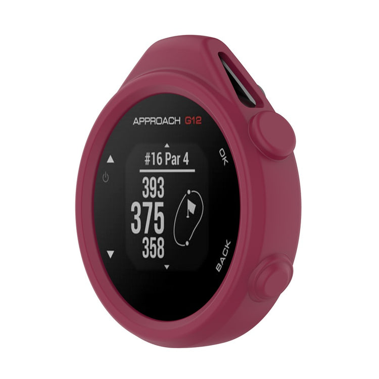 Garmin Approach G12  Silikone Bumper  - Rød#serie_5
